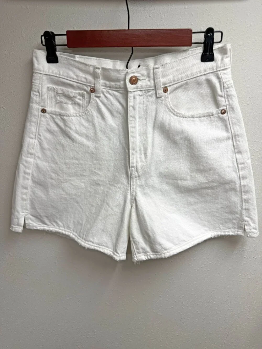 American Eagle Denim Baggy Mom Shorts